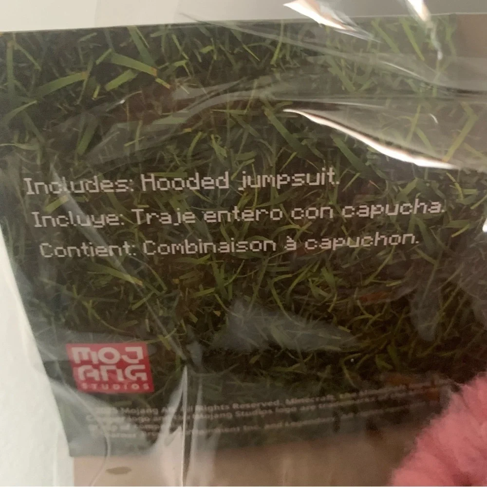 NIP. DISGUISE Minecraft Kids Pink Sheep Costume